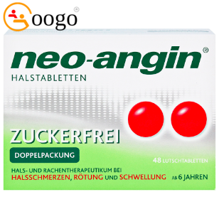 Neo-angin® throat lozenges sugar-free, 24 pieces